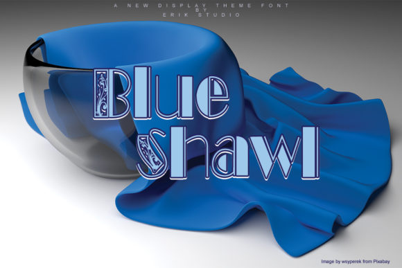 Blue Shawl: A Fresh Font for Your Brand’s Visual Story