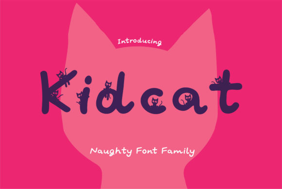 Kidcat: A Playful Font for Creative Branding Projects