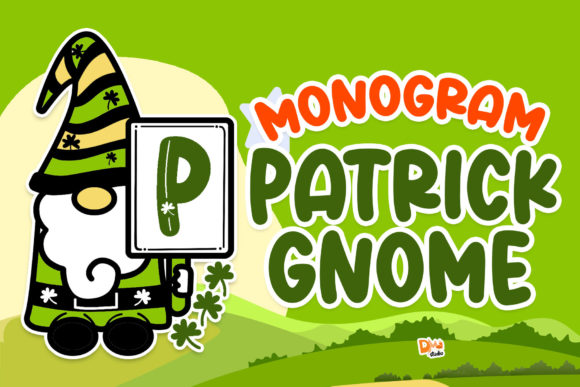 Monogram Patrick Gnome Font for Web Design
