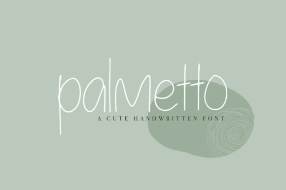 Palmetto Font for Web Design: A Playful Display Typeface