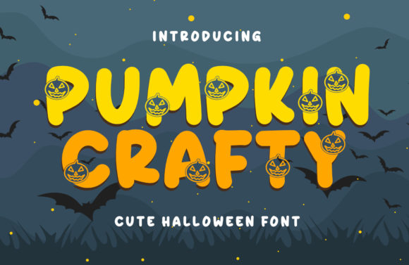 Pumpkin Crafty: A Playful Font for Creative Projects
