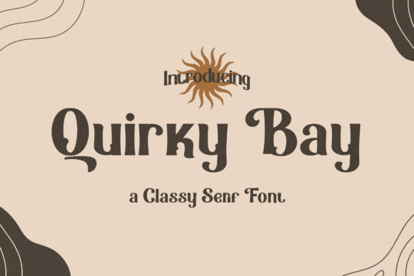 Quirky Bay Serif Font for Web Design