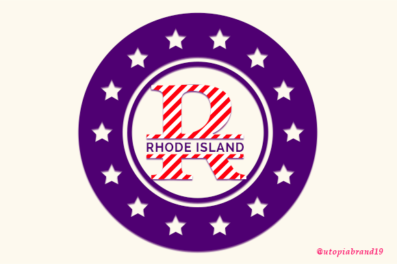 Rhode Island Monogram Font for Editorial Design