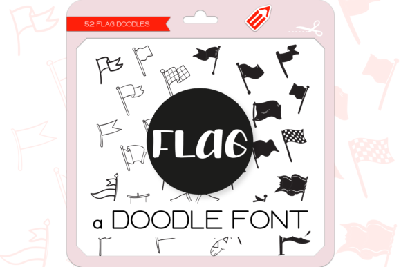 The Flag: A Playful Dingbats Font for Creative Campaigns