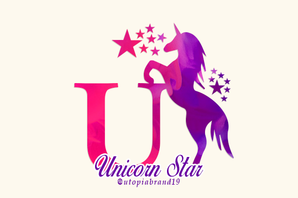 Unicorn Star Monogram: A Delicate Display Font for Editorial Projects