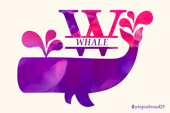 Whale Monogram: A Charming Font for Handmade Creations